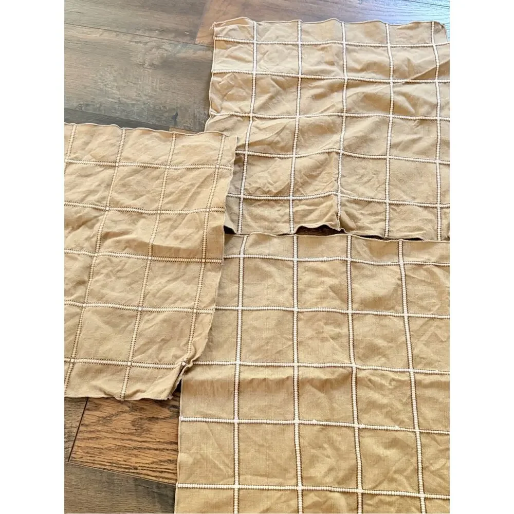 Vintage Cloth Cotton Napkins  - Set of 5 - farmhouse cottagecore country